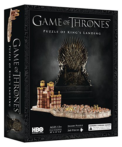 4d puzzle Game of Thrones: Kings Landing 4d puzzle - cityscape